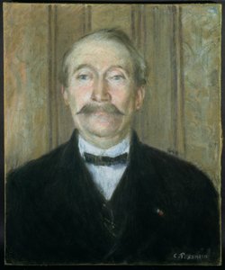Retrato do Patriarca (pastel sobre papel)